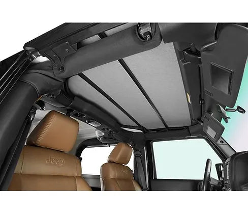 Half Soft Top Sunroof - 07-18 Wrangler JK (Rack included)