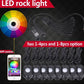 Hi-Bright 8-pod RGB Led Rock Light (6 LED chips each light)