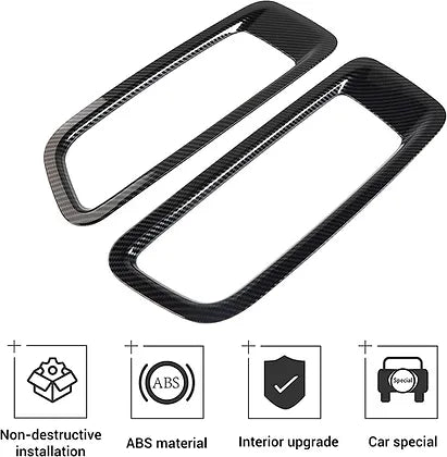 JL/ JT Bonnet Vent Cover Trim (Carbon Fibre Texture)