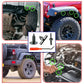 JK/JL 61Pcs Blind Rivets Rocker Molding Fender Flare Clips kit