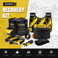 Bunker Indust Recovery Kit 4x4 Kinetic Rope Soft Shackles Winch Dampener Offroad