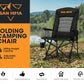 San Hima Luxury Folding Camping Chair Portable Outdoor Thick Padding With Storage Bag