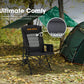San Hima Luxury Folding Camping Chair Portable Outdoor Thick Padding With Storage Bag
