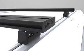 Alu-Cab Load Bars - Black 1250mm (Set of 2 Excluding Feet)