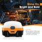 San Hima 2x Camp Light Dual Colour LED Lantern With Inbuilt Lithium Battery