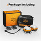 San Hima 2x Camp Light Dual Colour LED Lantern With Inbuilt Lithium Battery