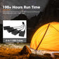 San Hima 4x Camp Light Dual Colour LED Lantern With Inbuilt Lithium Battery