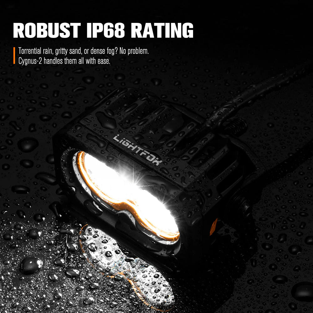 LIGHTFOX Pair 3inch Cygnus-2 Osram LED Pod Lights 1Lux@280m 2,026LM