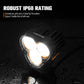 LIGHTFOX Pair 3inch Cygnus-3 Osram LED Pod Lights 1Lux@360m 3,236LM