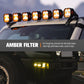 LIGHTFOX Pair 3inch Cygnus-4 Osram LED Pod Lights 1Lux@380m 3,834LM