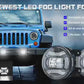 4" KingKong OSRAM LED Fog Light