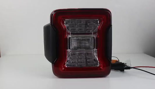 LT10 JL style Tail lights Clear Lens European version for JK/JKU