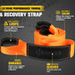 BUNKER INDUST 4WD Complete Recovery Kit Off Road Snatch Strap Dampener 9PCS 4x4