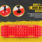 Pair Recovery Tracks Sand Track With Jack Base 10T Red