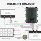 Atem Power 12V 20A DC To DC Battery Charger MPPT System Kit Isolator Dual Battery