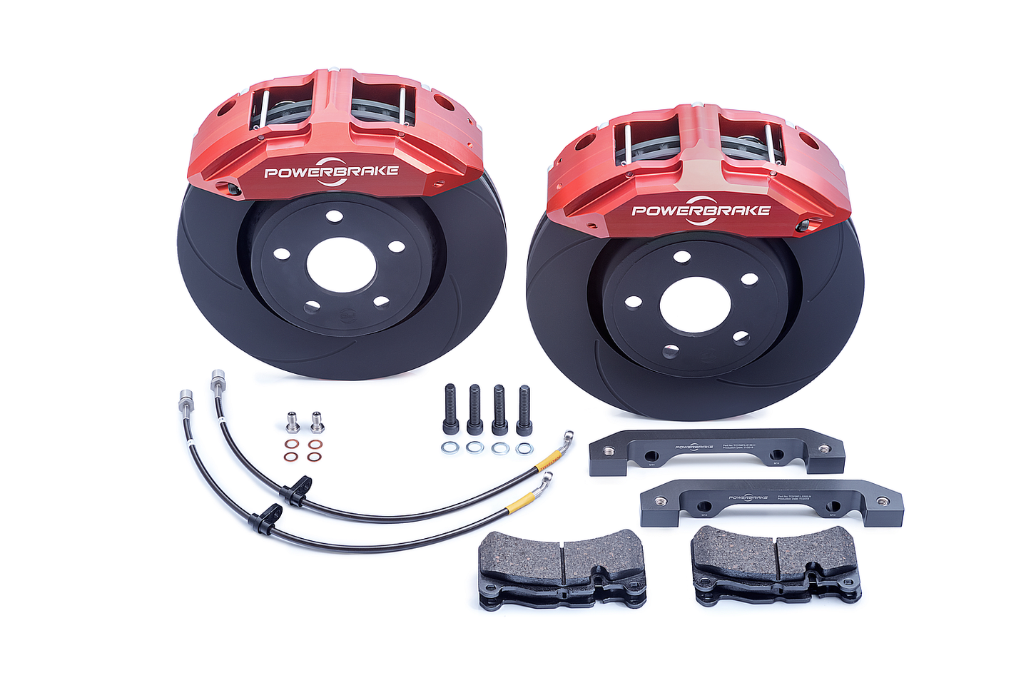 Powerbrake X-Line Big Brake Kits Stage-1 X6L (6-piston) - Front