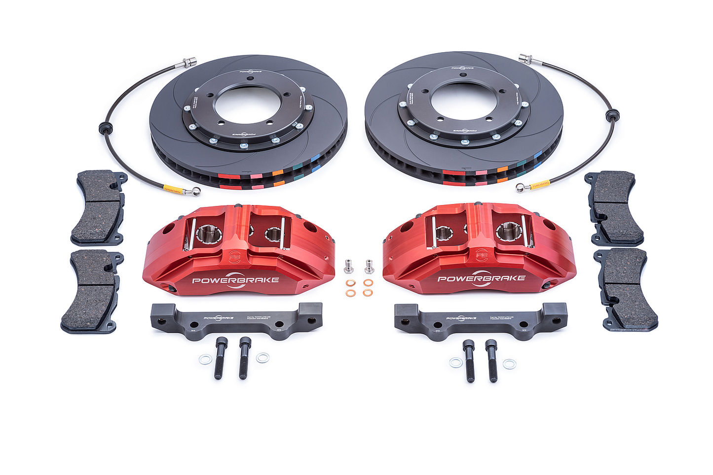 Powerbrake X-Line Big Brake kits X6L (6-Piston) - Front