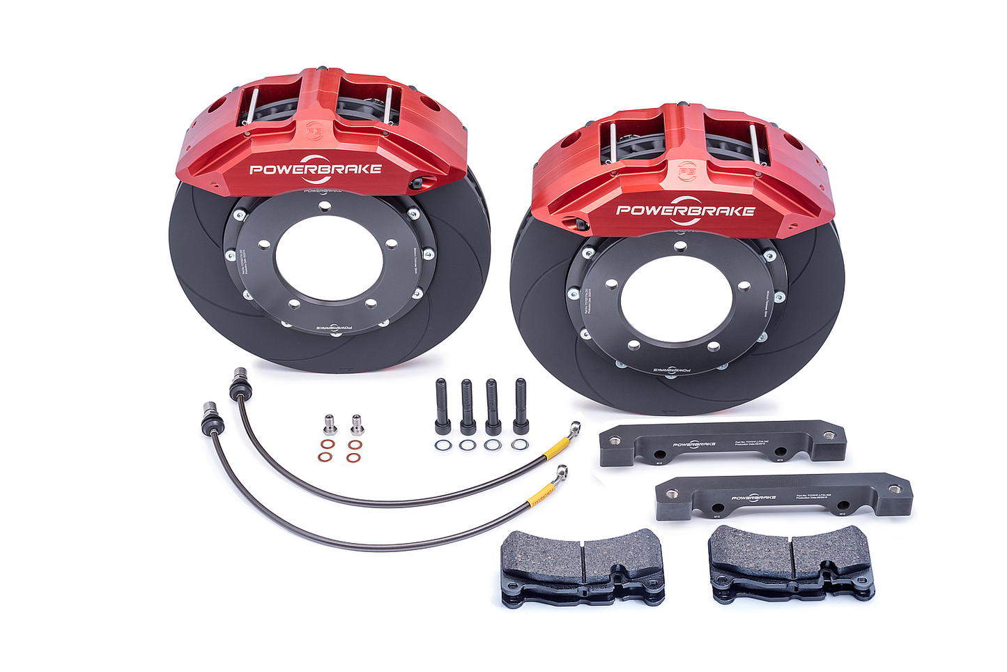Powerbrake X-Line Big Brake kits X6L (6-Piston) - Front