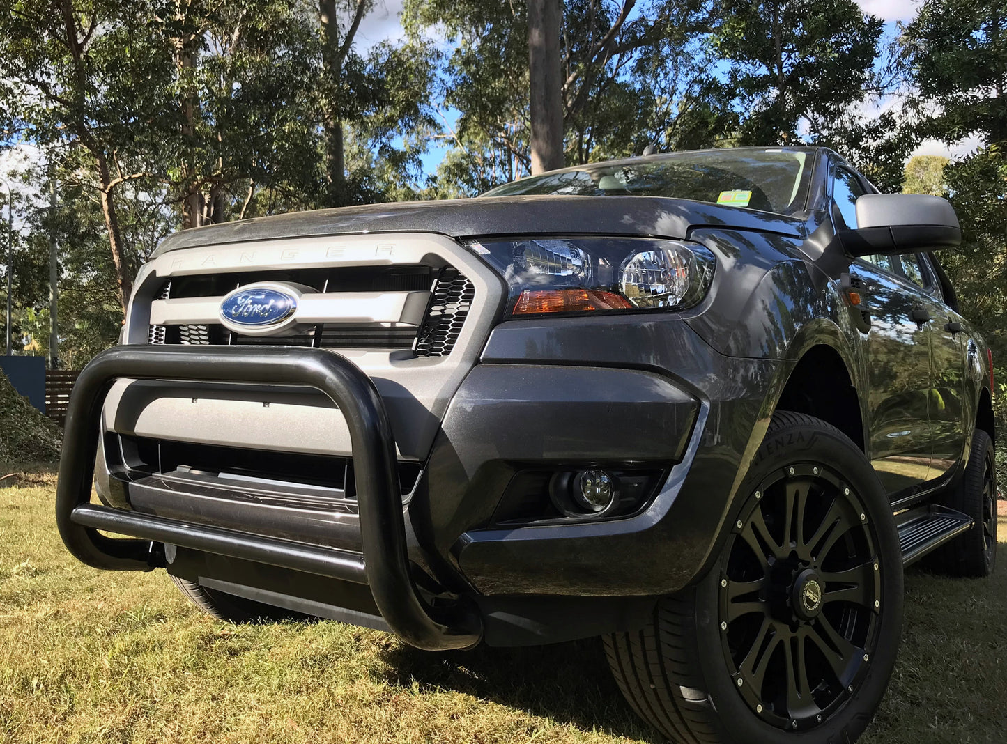 Ford Ranger Black Nudge Bar 2015+