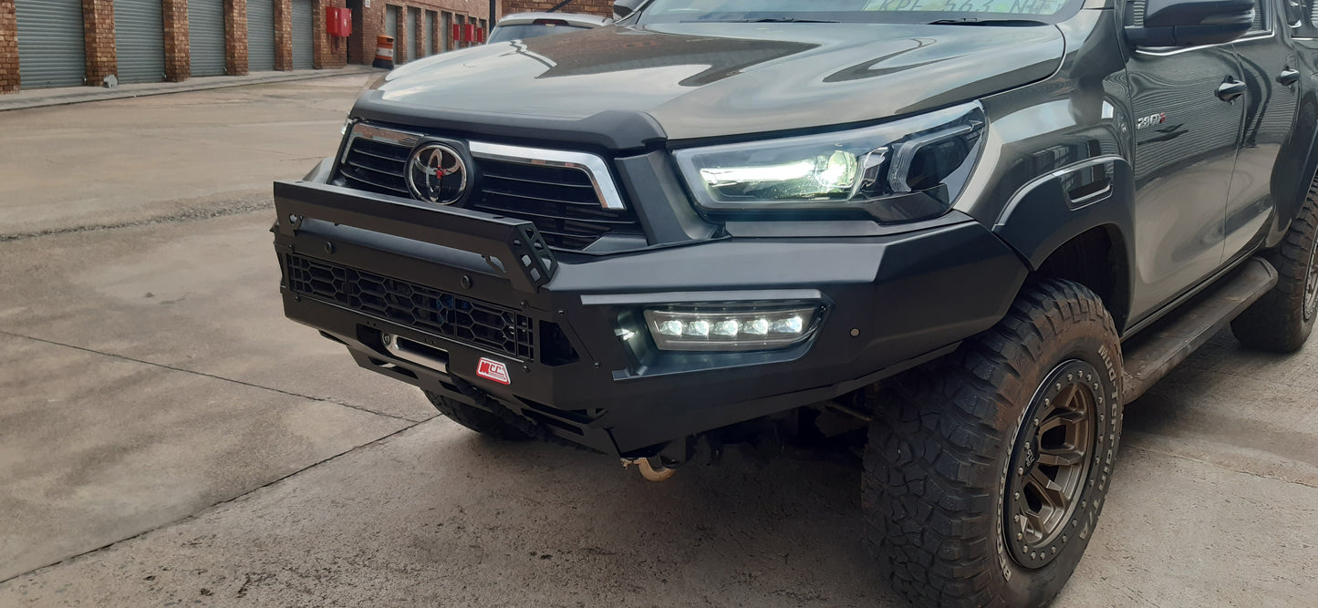 Toyota Hilux GD6 Legend/ Raider 2020+ MCC Pegasus Alloy Replacement Bumper