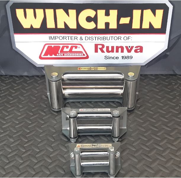 Runva Winch Aluminium Hawse Fairlead 8000/9500/12000/13000lbs