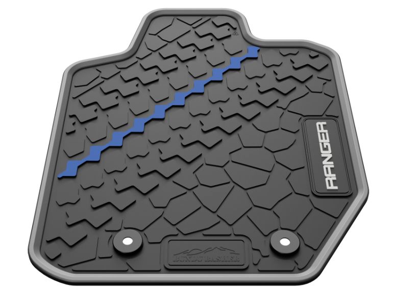 Double Cab Rubber Mat Set