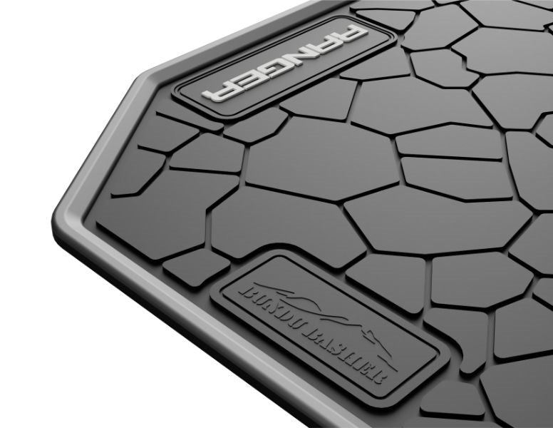 Double Cab Rubber Mat Set