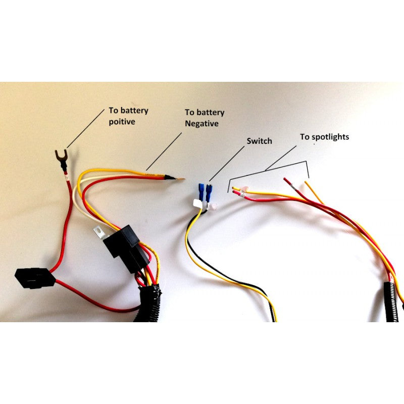 Spotlight Wiring Harness for Switch